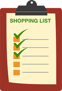 Dont; forget you shopping list for the mid year sale.